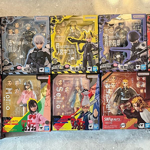 여러가지 SHF, 마펙스 6인치 피규어 판매합니다. 반다이 SH피규아츠 mafex 괴수8호 단다단 귀멸의칼날 바람의검심 블리치 나히아 베르세르크 스타워즈