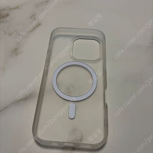 아이폰16프로 맥세이프 반투명케이스