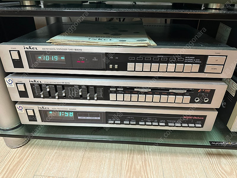 인켈 오디오 세트 판매합니다 (AD2220, CD2320, EQ2500, TD2010 외) 이미지