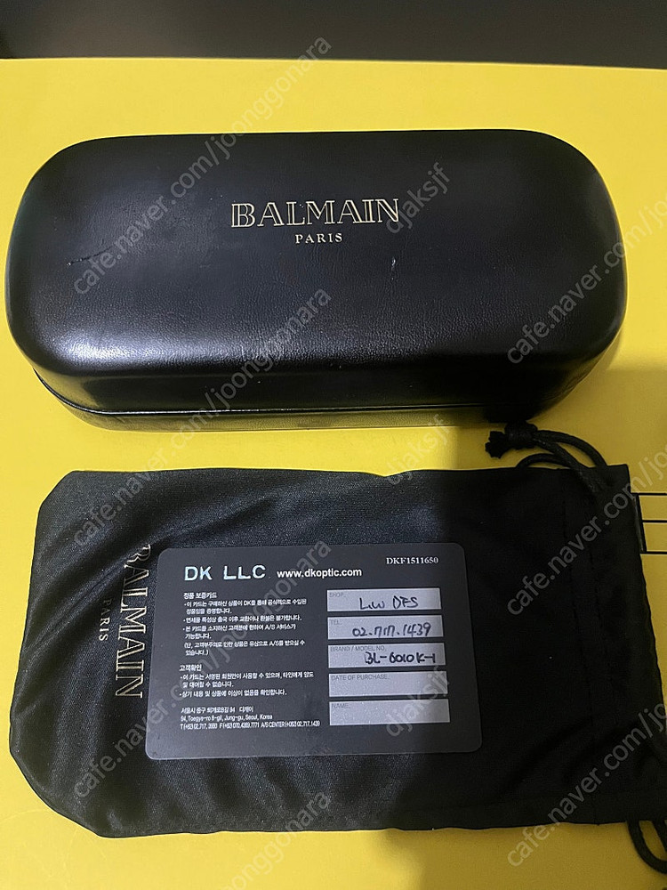 발망 선글라스 BL6010 K 이미지