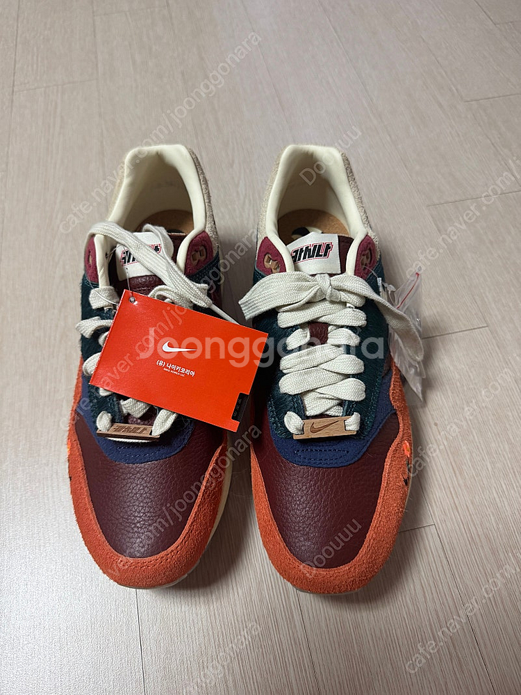 나이키 카시나 에어맥스 1 SP DQ8475 800 원앙 오렌지 265사이즈--0