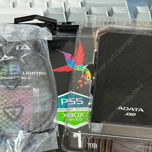 Adata se900g 1tb 외장 ssd 디스크