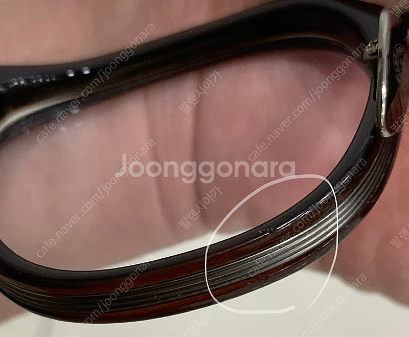 크롬하츠 덕버터 [BRBBR/ORB] 브라운&실버 안경--8