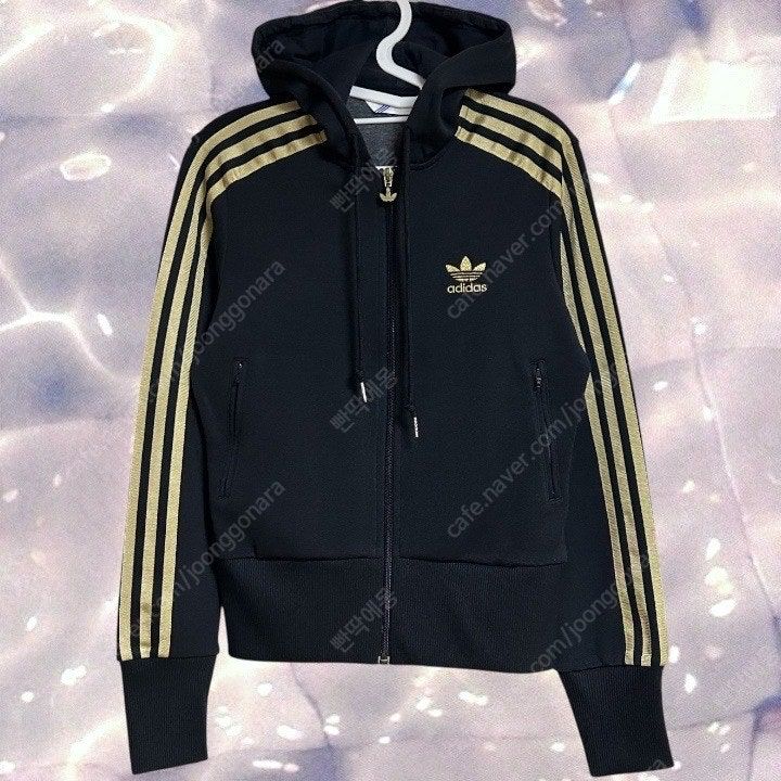 아디다스 파이어버드 플락 져지 후드집업 검골 골드 95--2