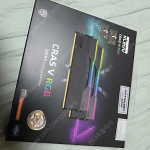 ESSENCORE KLEVV DDR5-6000 CL30 CRAS V RGB 패키지 서린 (32GB(16Gx2))