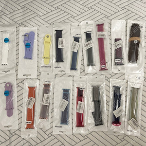 애플워치 스트랩 38/40mm 새상품 17개 일괄 판매(택포)