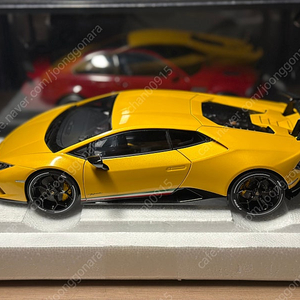1:18 오토아트 람보르기니 우라칸 퍼포만테 옐로우 외3종