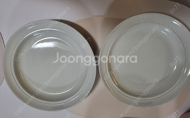 스타우브 접시--1