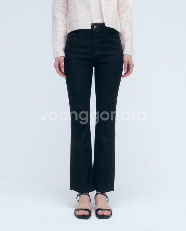 SIE 시에 리즈 스트레이트 앵클 진 ( S size/ Long)--0