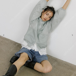 노멜렛 Sheer 시어 윈드 브레이커 - mint