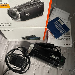 소니 CX450 캠코더