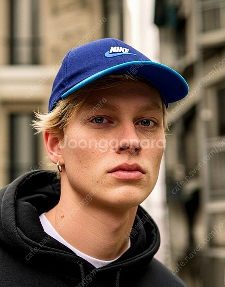 NIKE 나이키 레어 클래식 투톤 네이비/스카이블루 볼캡 야구 모자 (남녀공용)--0