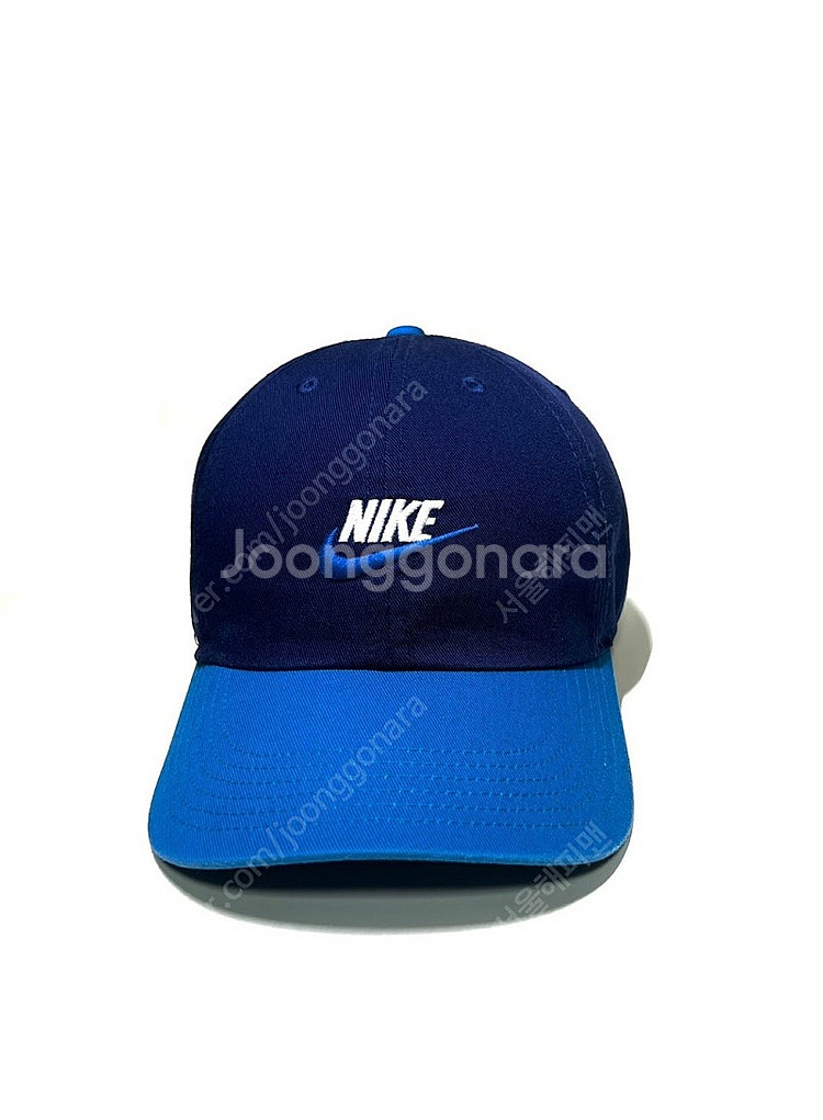 NIKE 나이키 레어 클래식 투톤 네이비/스카이블루 볼캡 야구 모자 (남녀공용)--2