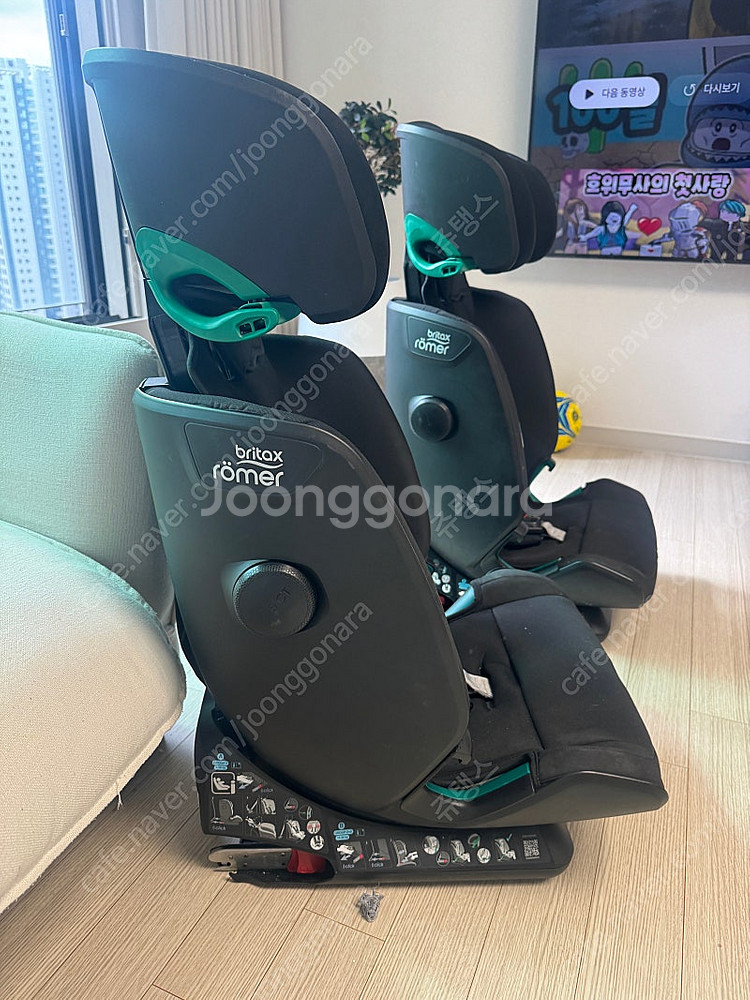 브라이텍스 어드밴스픽스 아이사이즈 토들러주니어 카시트--4