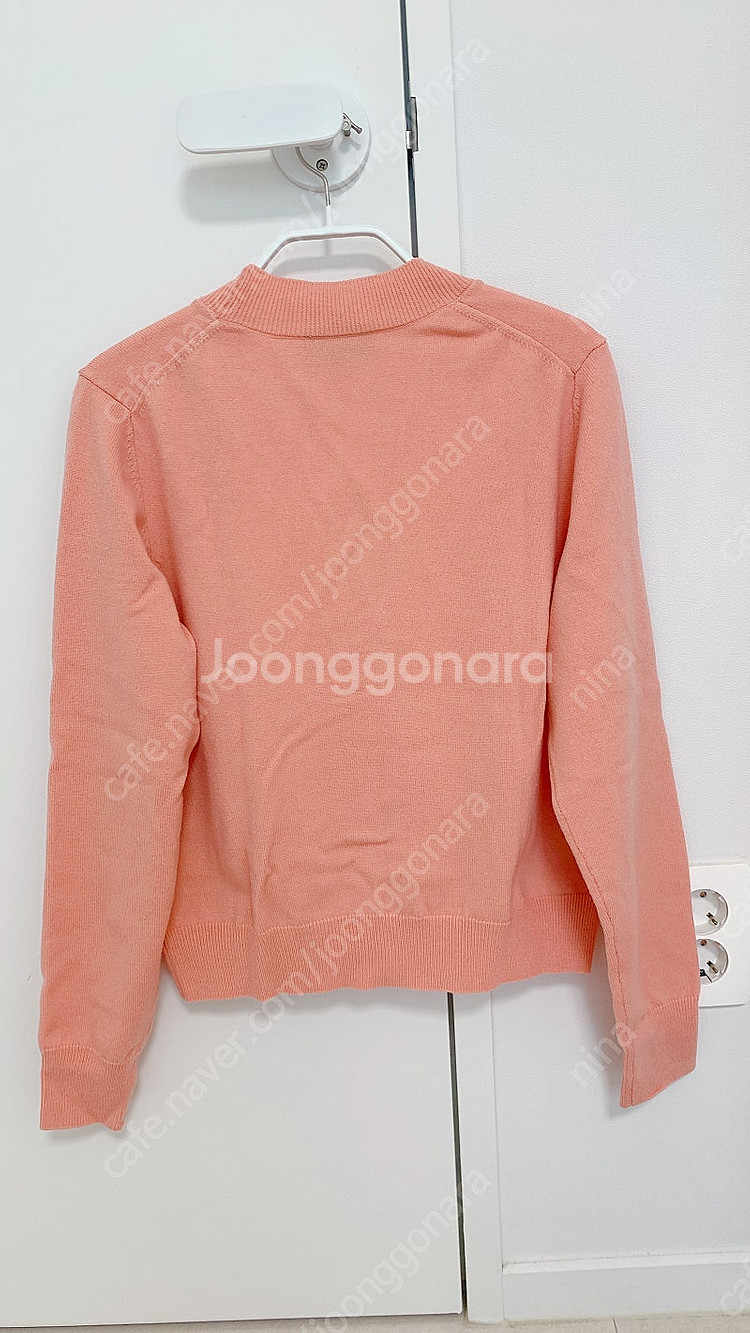 A.P.C. 코랄색 가디건 S사이즈--1