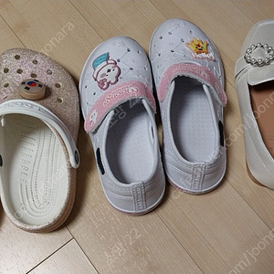여아 새 신발 구두 210 실내화 200 크록스 일괄