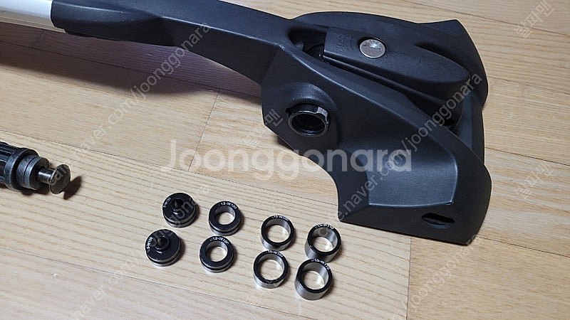 툴레 561 자전거 캐리어, 액슬 포크 장착 가능...--2