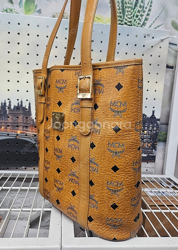 MCM 엠씨엠 가방 여성 숄더백 비세토스 버킷백 바스켓백 GD81--1