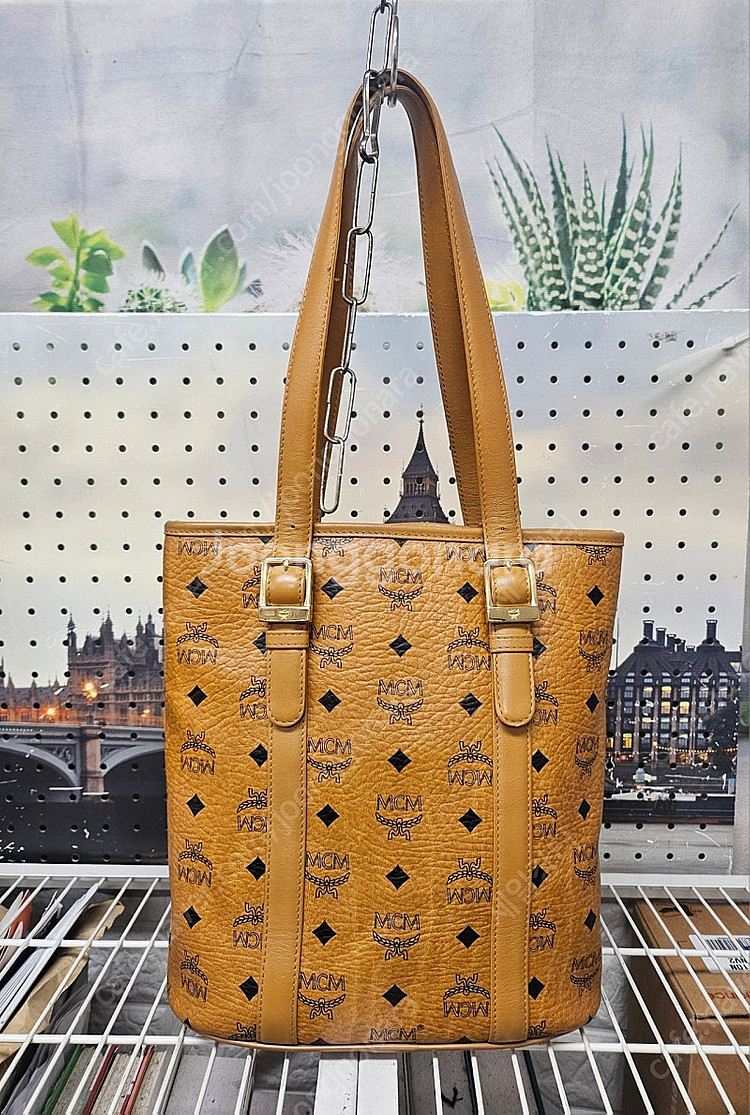 MCM 엠씨엠 가방 여성 숄더백 비세토스 버킷백 바스켓백 GD81--2