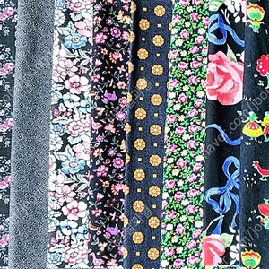 퀼트 빈티지 원단 1/16 10종