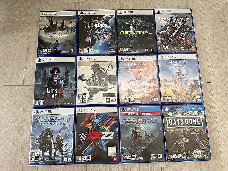 PS5/PS4 타이틀 팝니다.--0