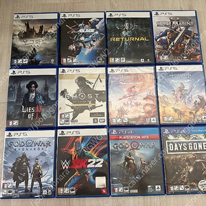 PS5/PS4 타이틀 팝니다.