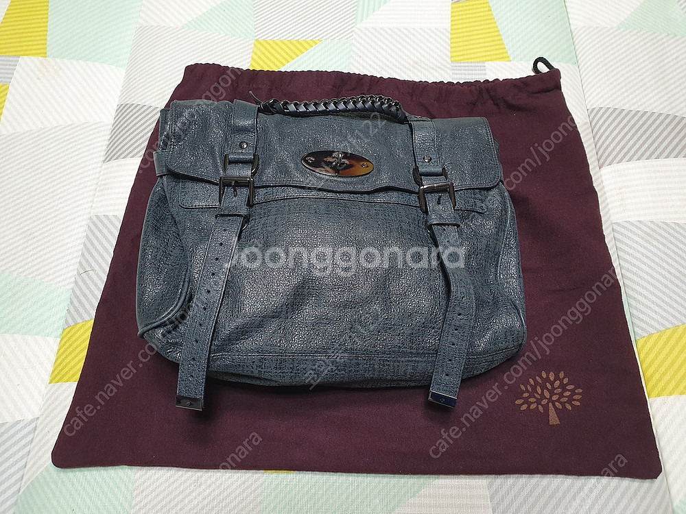 멀버리 가방 토트백 알랙사 한정판 정품--0