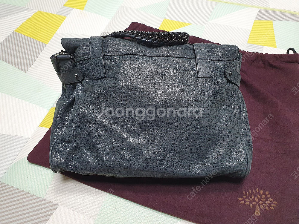 멀버리 가방 토트백 알랙사 한정판 정품--3