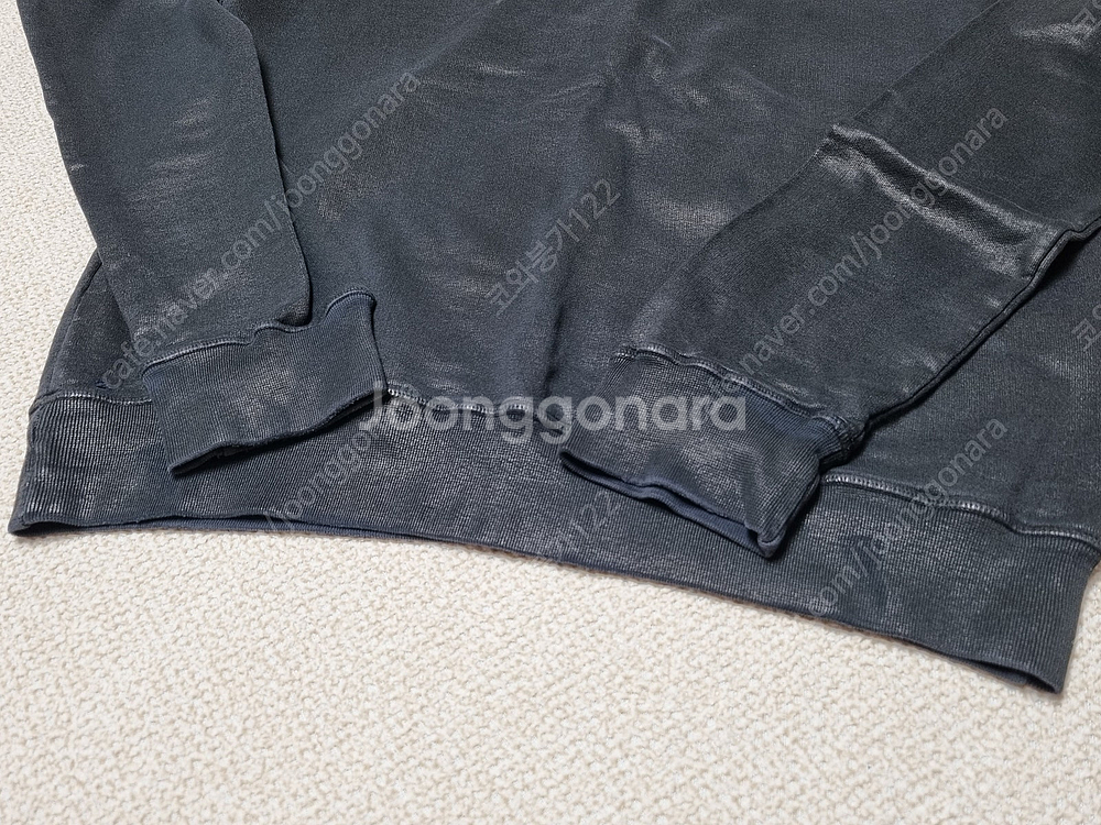 디스퀘어드 워싱 맨투맨 타미 집업 자켓--7