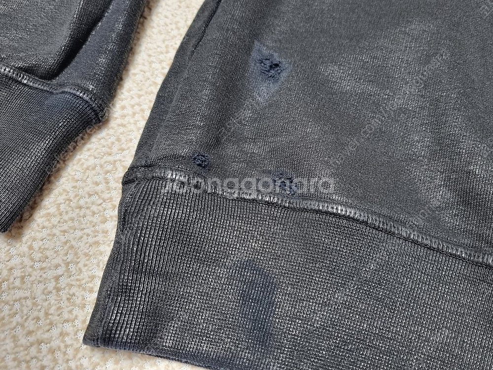 디스퀘어드 워싱 맨투맨 타미 집업 자켓--9