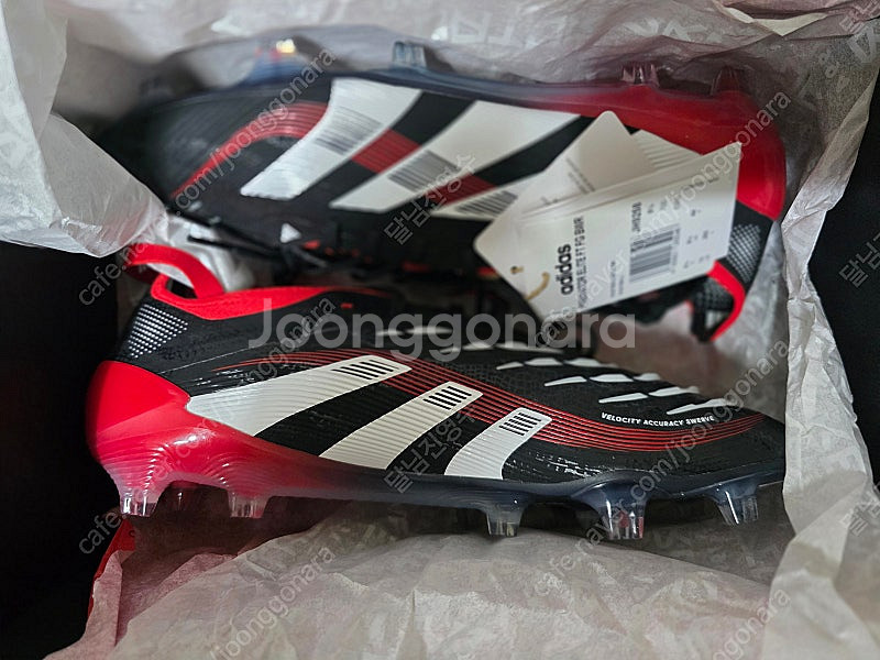 프레데터 엘리트 FT FG 280 베컴 새상품/아디다스프레데터엘리트 FG 폴드 오버 텅 Moments 한정판 JH9...--3