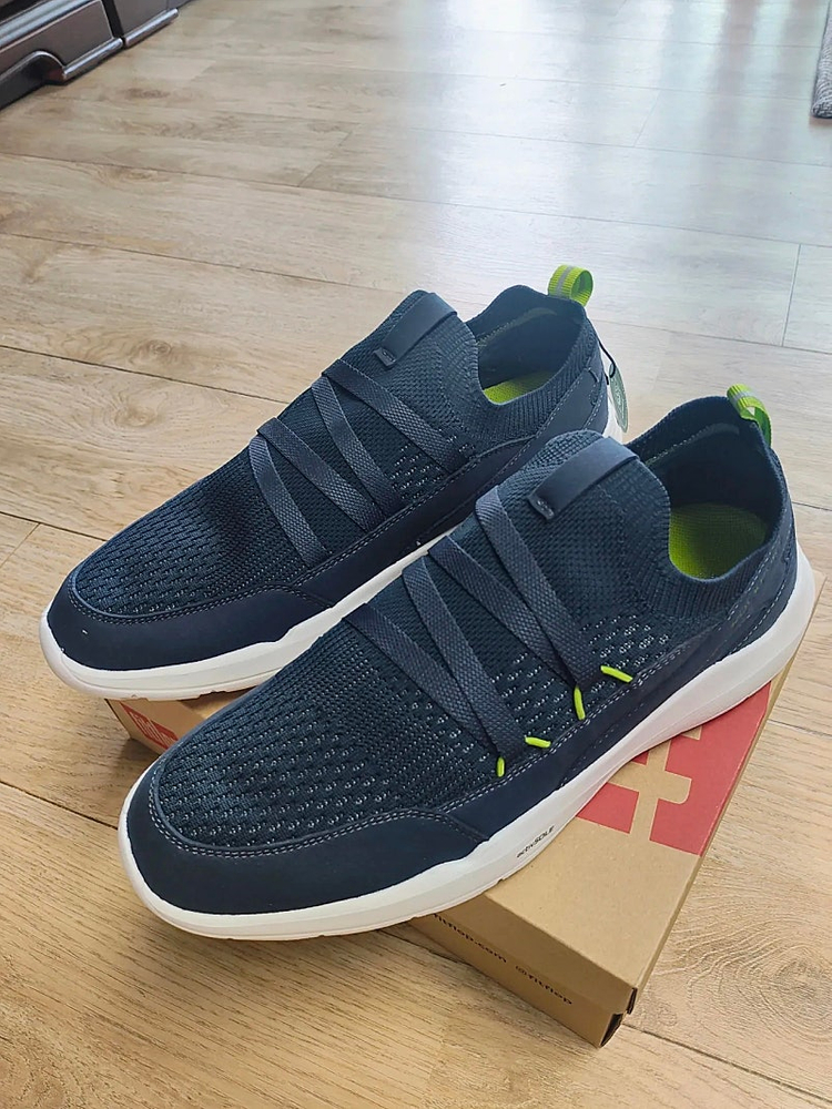 락포트 남성 스니커즈 네이비 9 M(운동화 기준 275)새제품--0