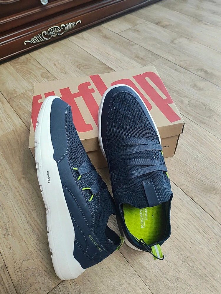 락포트 남성 스니커즈 네이비 9 M(운동화 기준 275)새제품--4