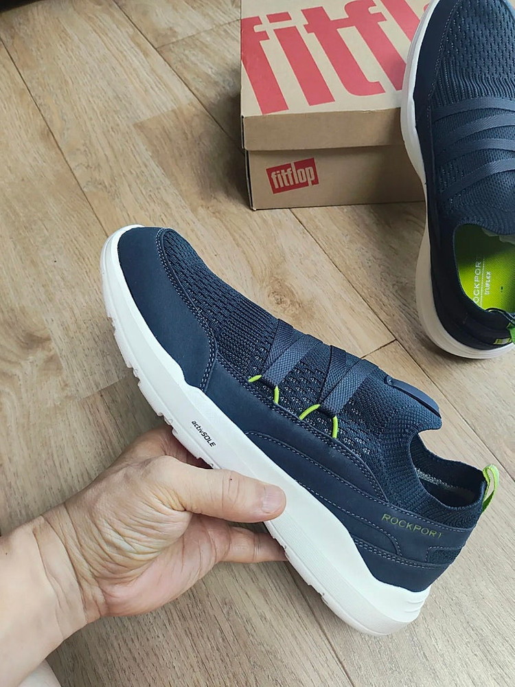 락포트 남성 스니커즈 네이비 9 M(운동화 기준 275)새제품--6