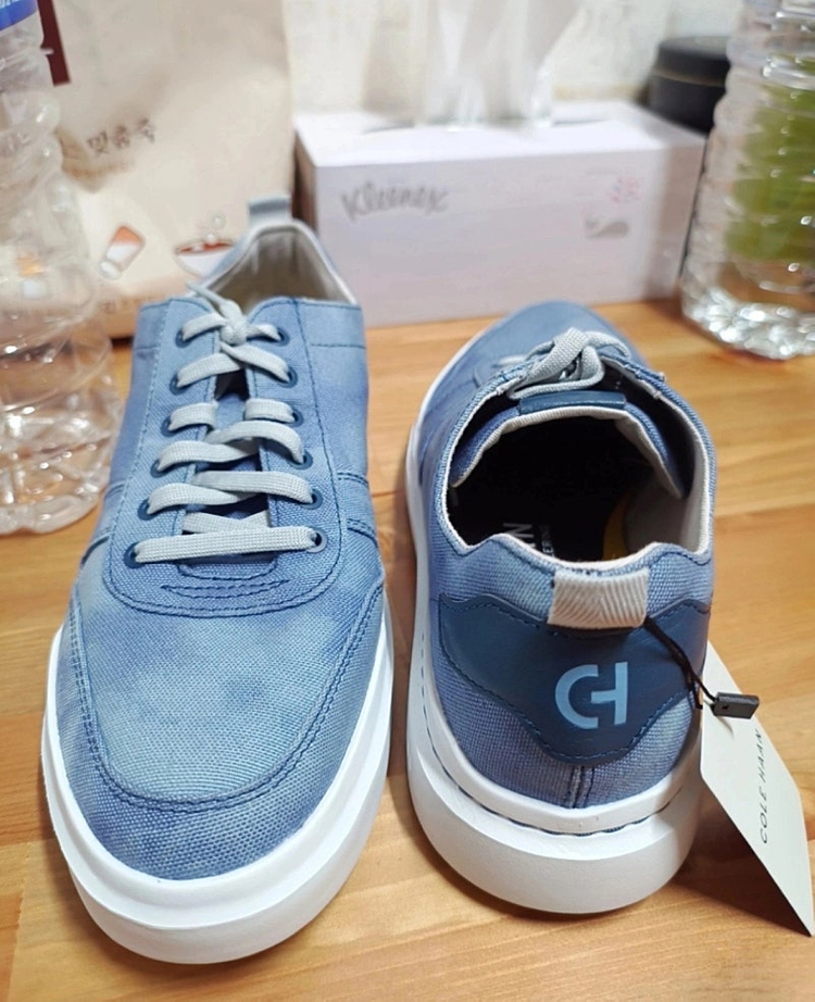 콜한(Cole Haan)남성 스니커즈 데님색상(운동화기준 275)새제품!--8