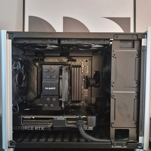 SFF 미니타워 본체 라이젠7600 + RTX4070 데스크탑 판매합니다.