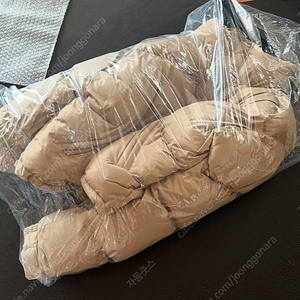 실착x 마리마켓 빵빵한 숏패딩 베이지