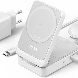 미개봉 택포 앤커 맥고 qi2 3in1 화이트 3 in 1 maggo anker 에어팟 애플워치 충전기 mfi 벨킨