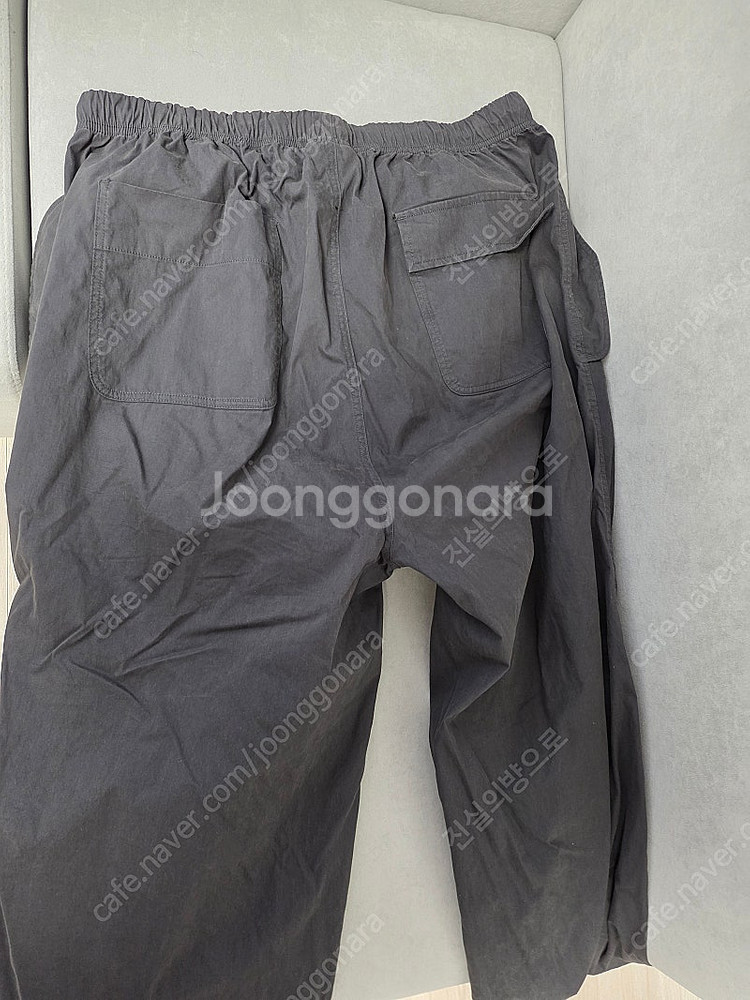 스투시 나이코 오버 트라우저 워시드 블랙 팬츠 XL사이즈 판매합니다.--6
