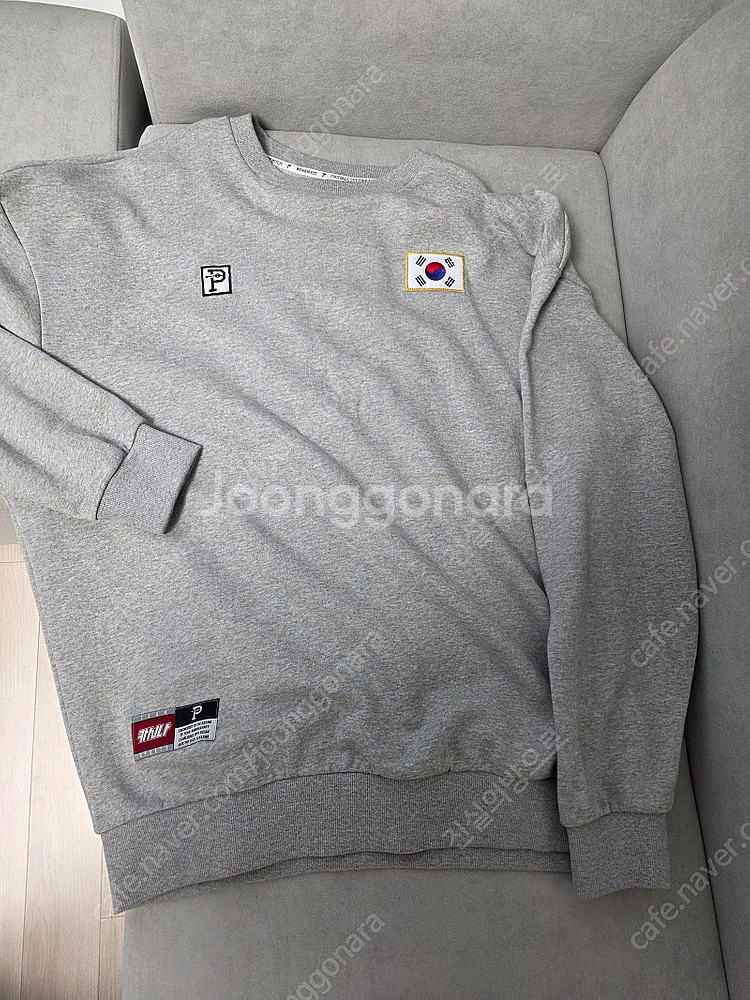 오버더피치x카시나 코리아 스웻셔츠 2XL 한정판 맨투맨 새상품 팝니다.--1