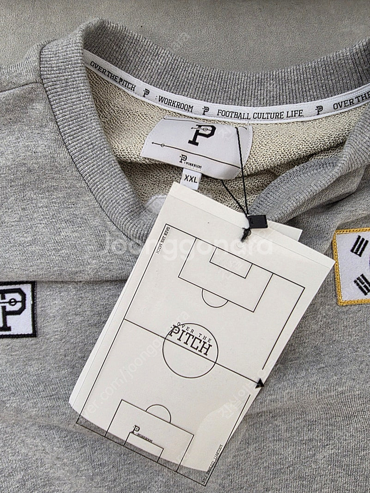 오버더피치x카시나 코리아 스웻셔츠 2XL 한정판 맨투맨 새상품 팝니다.--3
