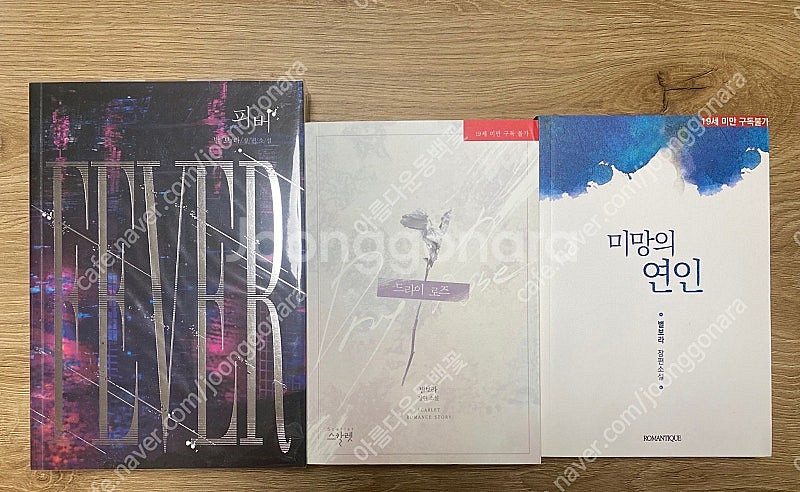 별보라 로맨스소설 미망의 연인, 드라이로즈, 피버--0