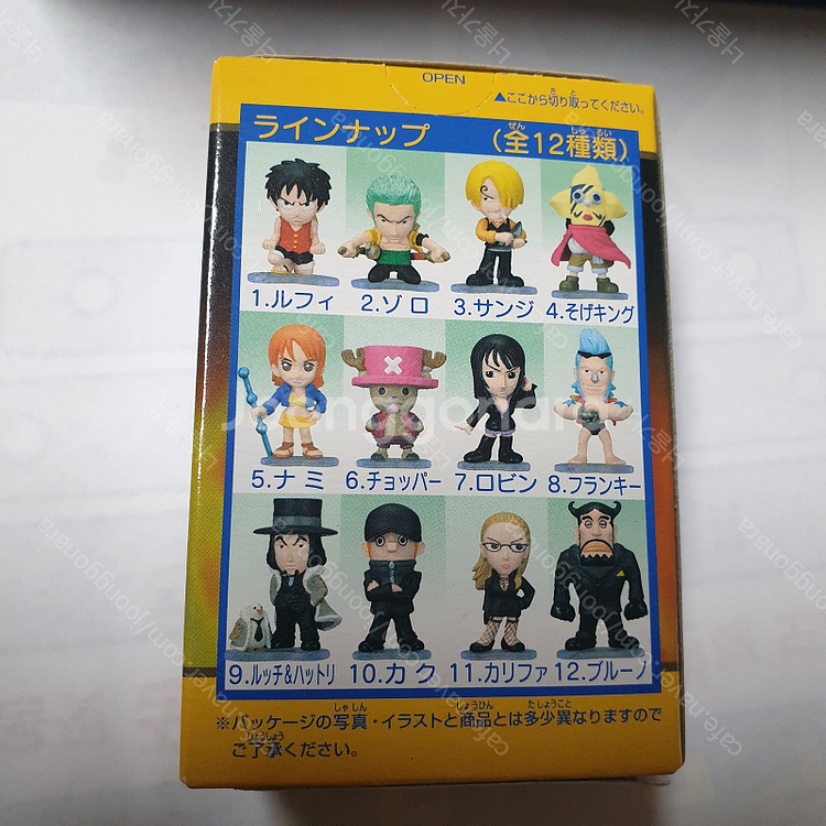 원피스 미니 피규어 (박스)--3