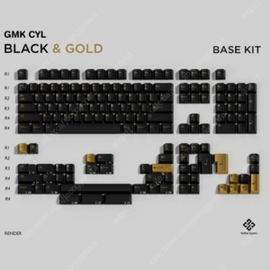 GMK BLACK & GOLD 키캡 구매합니다.