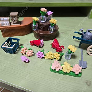 다이소 꽃집 미니어쳐 실바니안 미포함 이미지