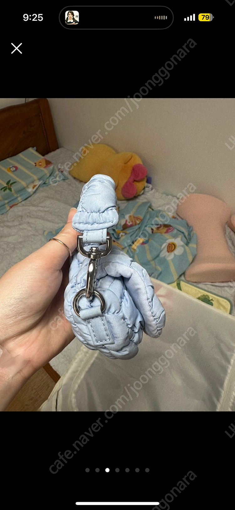 코스 나노백 하늘색(블루)--2