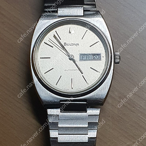 빈티지 부로바 오토매틱 시계 고구마 디자인