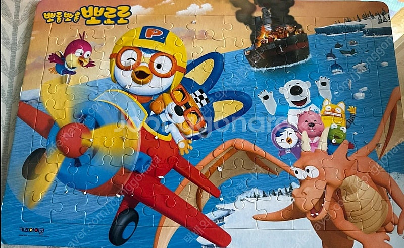 뽀로로 헬로카봇 퍼즐 무료배송--4