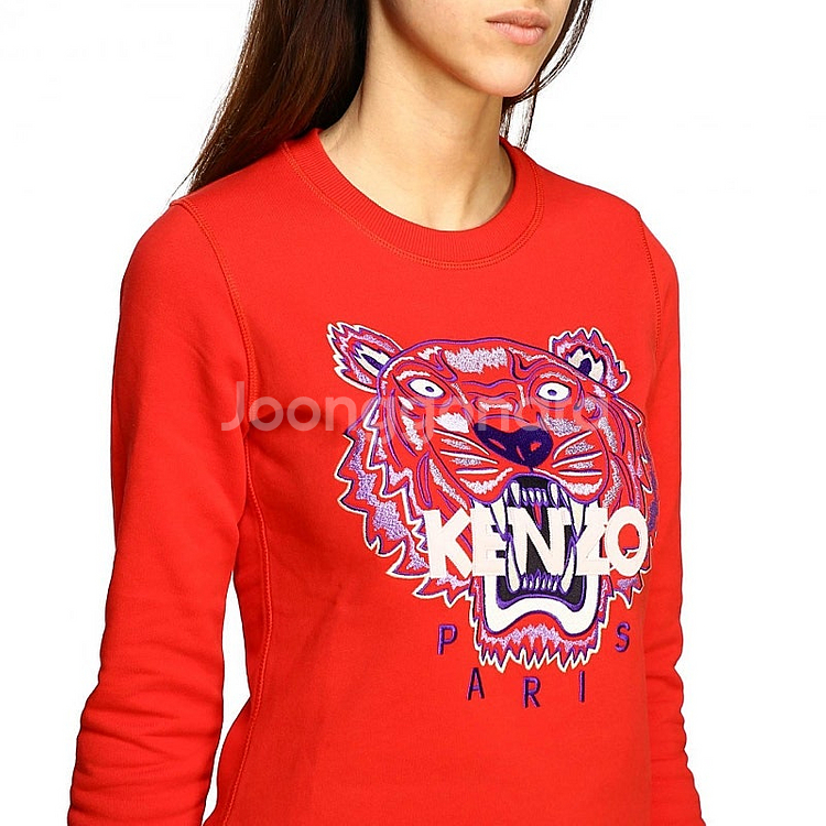 KENZO 겐조 정품 여성 타이거 맨투맨 L / 랑방 마인 오브제 타임 럭키슈에뜨 산드로 마쥬 오르 시에 시스템--0