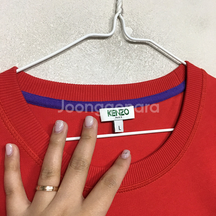 KENZO 겐조 정품 여성 타이거 맨투맨 L / 랑방 마인 오브제 타임 럭키슈에뜨 산드로 마쥬 오르 시에 시스템--2